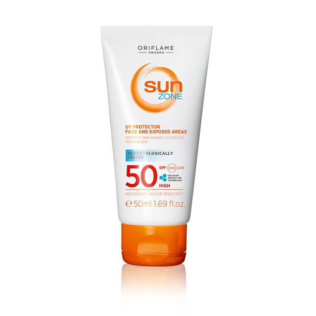Oriflame Sun Zone Protective Face And Body Cream Spf 50 50 Ml