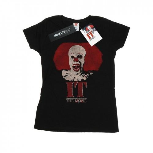 It (1990) Womens/Ladies Pennywise Clown Logo Cotton T-Shirt