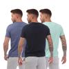 Nicce Mens Tordh T-Shirt (Pack of 3)