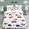 Комплект постельного белья из трех предметов Детское пододеяльник наволочка для мальчиков и девочек 3D печать