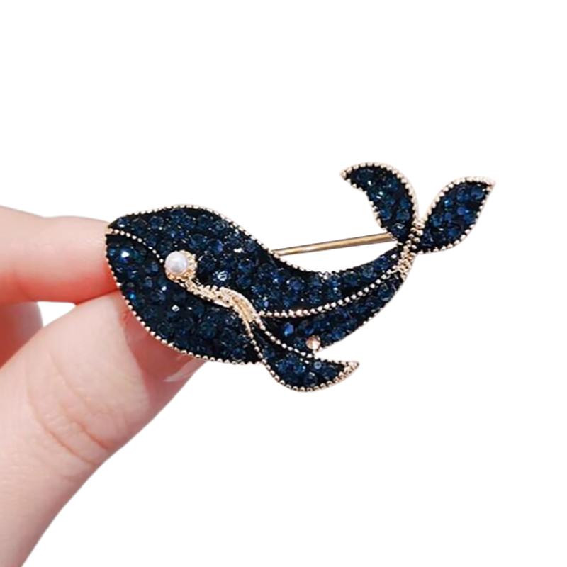 Элегантная индивидуальная брошь-кит, корсаж, высококлассный темпераментный костюм, булавка, ювелирные изделия, аксессуары для женщин, подарок на свадьбу