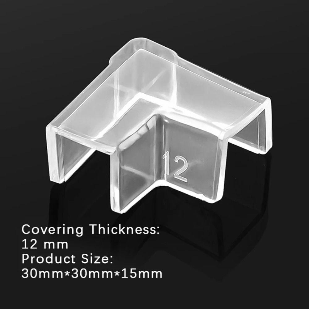 4 шт./компл. Прозрачный Бесплатный Защитный Чехол Силиконовые Аксессуары для Аквариума Аквариум