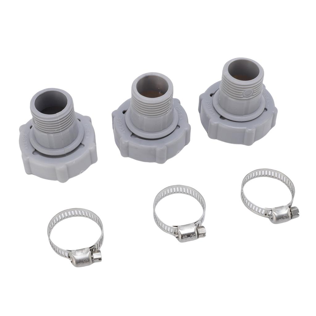 Swimming Pool Drain Adapter ABS Pool Drainage Pipe Joint for 1.5 Inch Water Pipe P6A1420 P6D1420