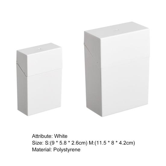 Кейс для хранения Многофункциональный откидной крышкой HIPS Пластиковый ящик для сортировки широкого применения для дома