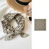 American Leopard Print Fashion Printed Cotton Square Scarf Headscarf 55Cm Hot-Selling Scarf Scarf Women'S Street Tide
