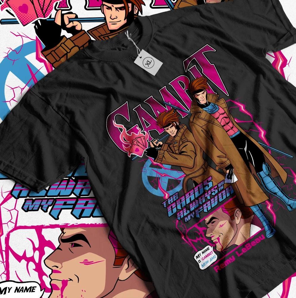Gambit Card Trick Unisexs XUnisex TShirt Grey Gambit Feeling Unisex Tshirt Black