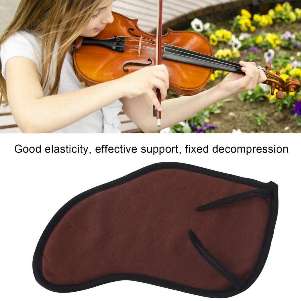 Fine Processing Violin Accessories Coffee/Red Violin Chinrest Pad Musician Comfort