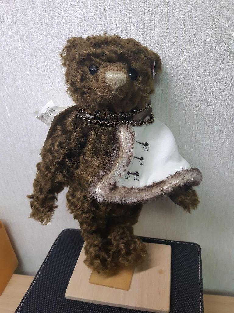 [USED] Steiff Teddy Bear "Andrassy Graf" approx. 28cm