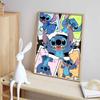DIY Diamond Painting The Mischievous Stitch Cross Stitch Kit Mosaic Art Diamond Painting Full Circle Diamond Home Decoration