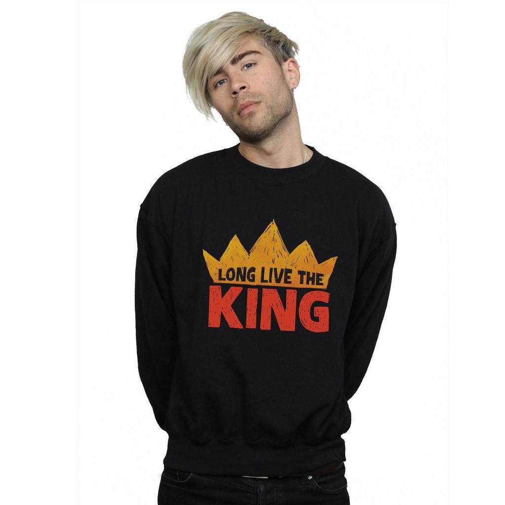 Disney Mens The Lion King Movie Long Live The King Sweatshirt