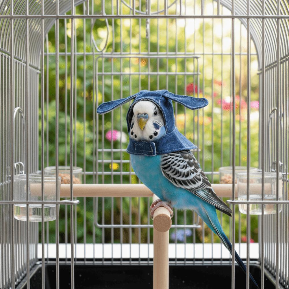 Windproof Parrot Cloak Cozy Bird Flight Cap Cute Bird Role Play Clothes Cosplay