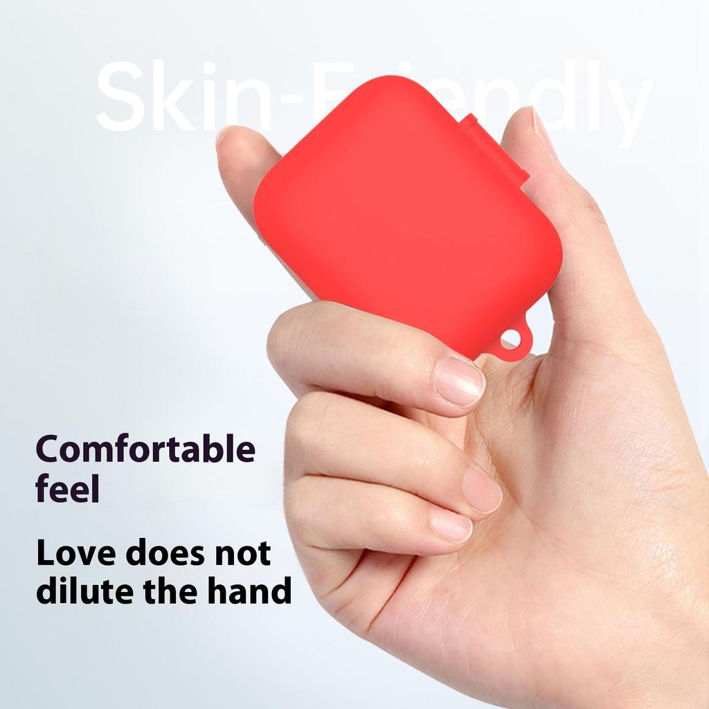 For Realme Buds Air 7 Protective Case Bluetooth-Compatible Earphones Silicone Cover with Hook