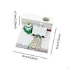 3D Christmas Tree Memo Pad Art Calendar Unique Crafts Desktop Ornament Notepad Home Decor for