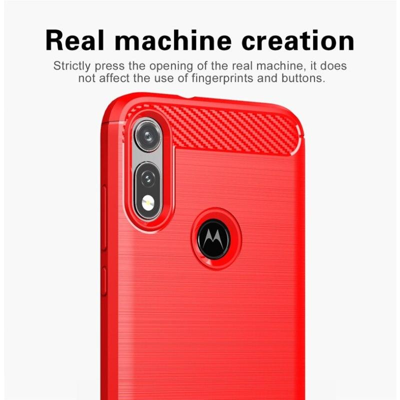 Силиконовый чехол для Motorola MOTO E 2020, противоударный чехол для moto e 2020, чехлы для телефонов, чехол из углеродного волокна, чехол Fundas