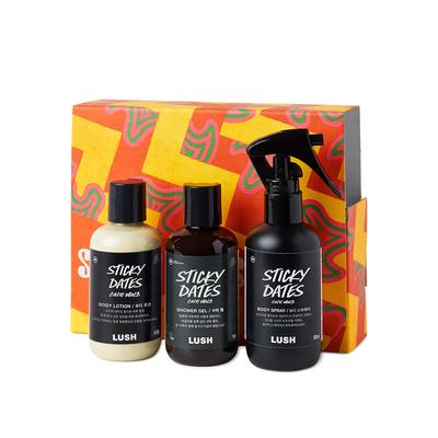 [Lush] Липкие финики - Подарочный набор / Комплектация из 3 предметов