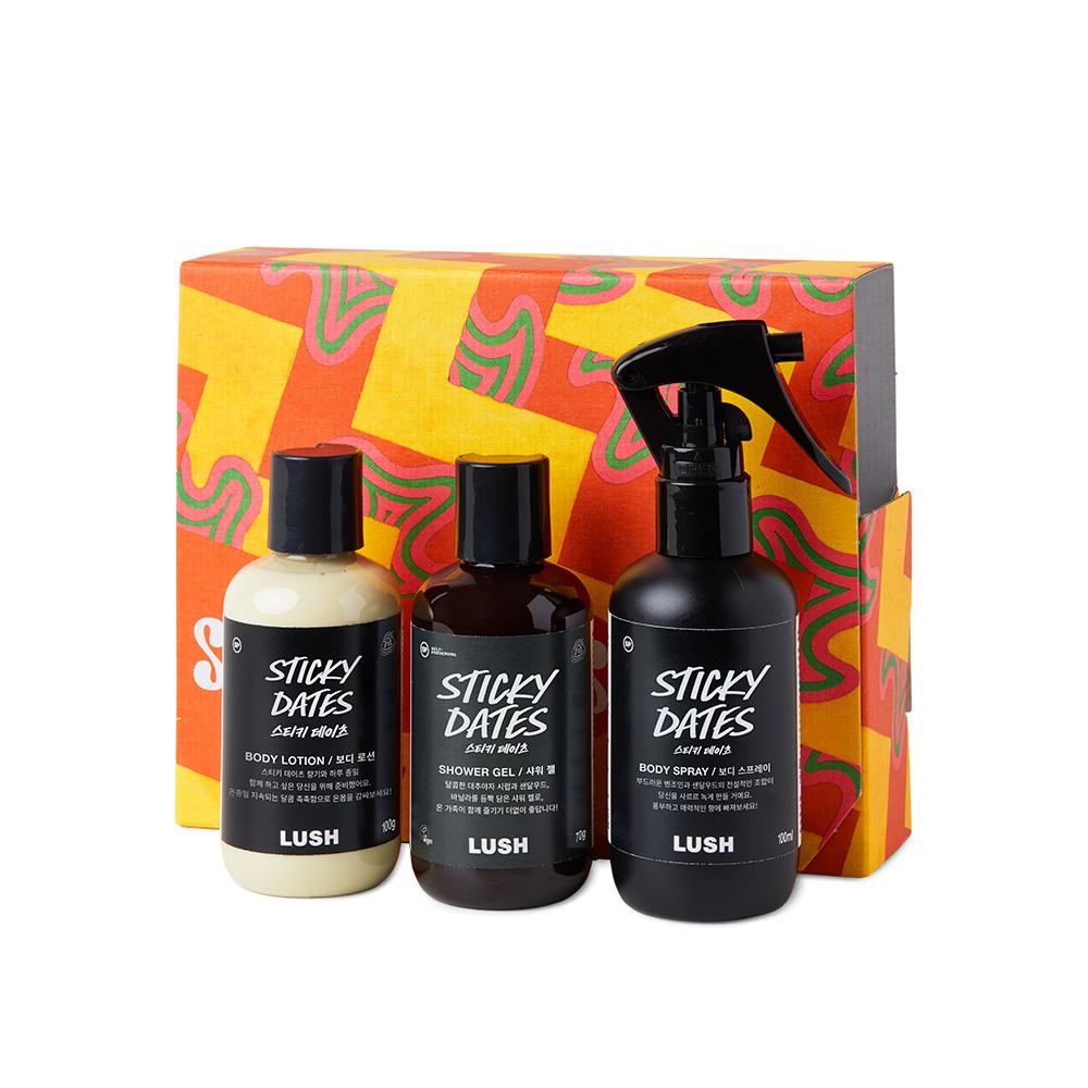 Lush Финики липкие - Подарочный набор / Конфигурация из 3 предметов