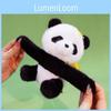 Plush Panda Toy With Soft Polyester Filling For Kids Birthday Gift