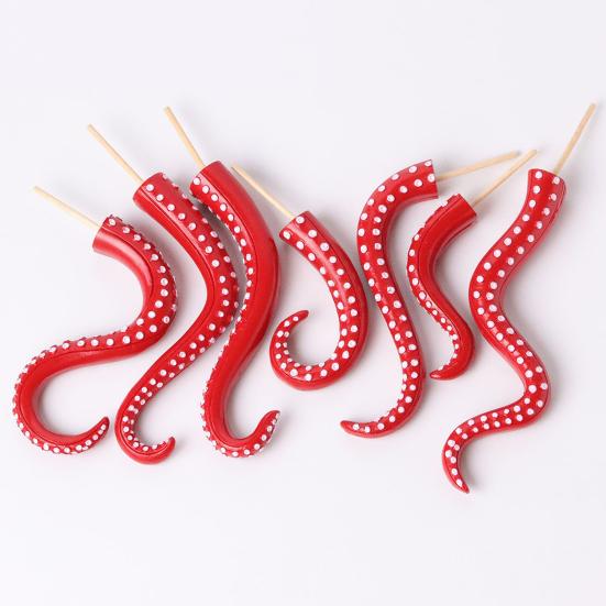 7Pcs/Set Planter Insert Tentacles Flower Pot Decoration Realistic Octopus Tentacles for Garden Balcony Indoor Potted Plants Decor