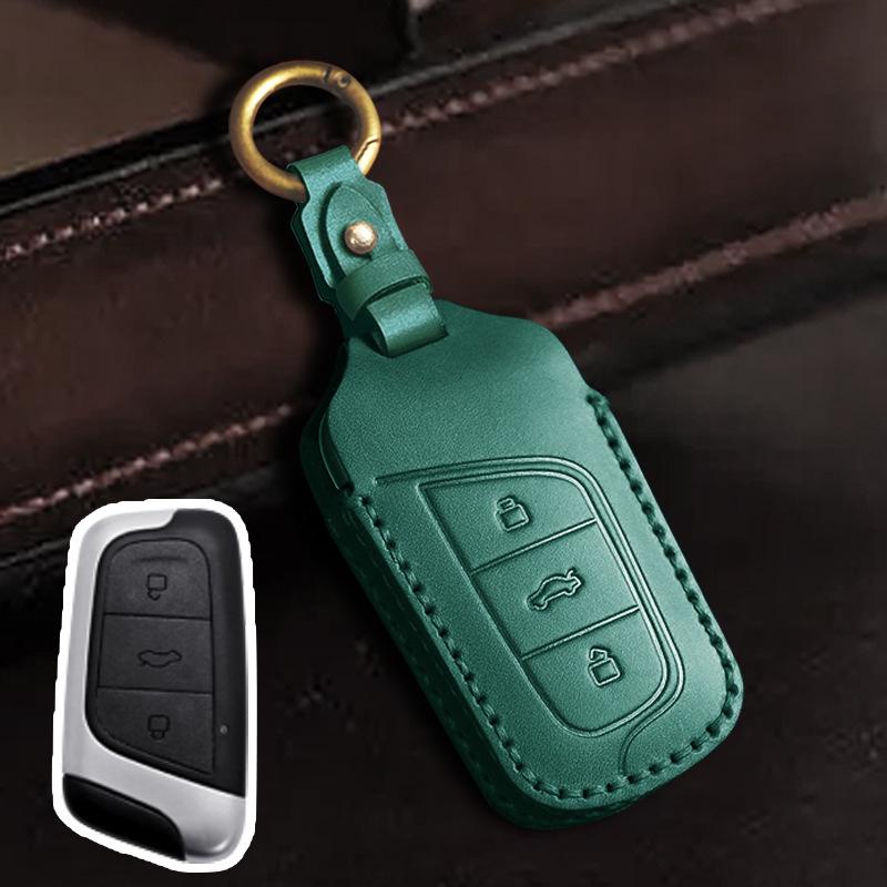 Chery Little Ant EQ1 2021 Electric Car Key Cover - Remote Key Shell with Buckle