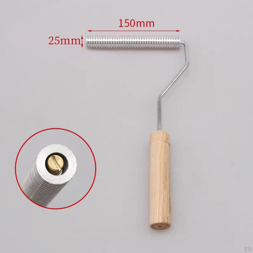 Fiberglass Roller Tool Bubble Paddle Ergonomic Handle Manual Resin Laminating