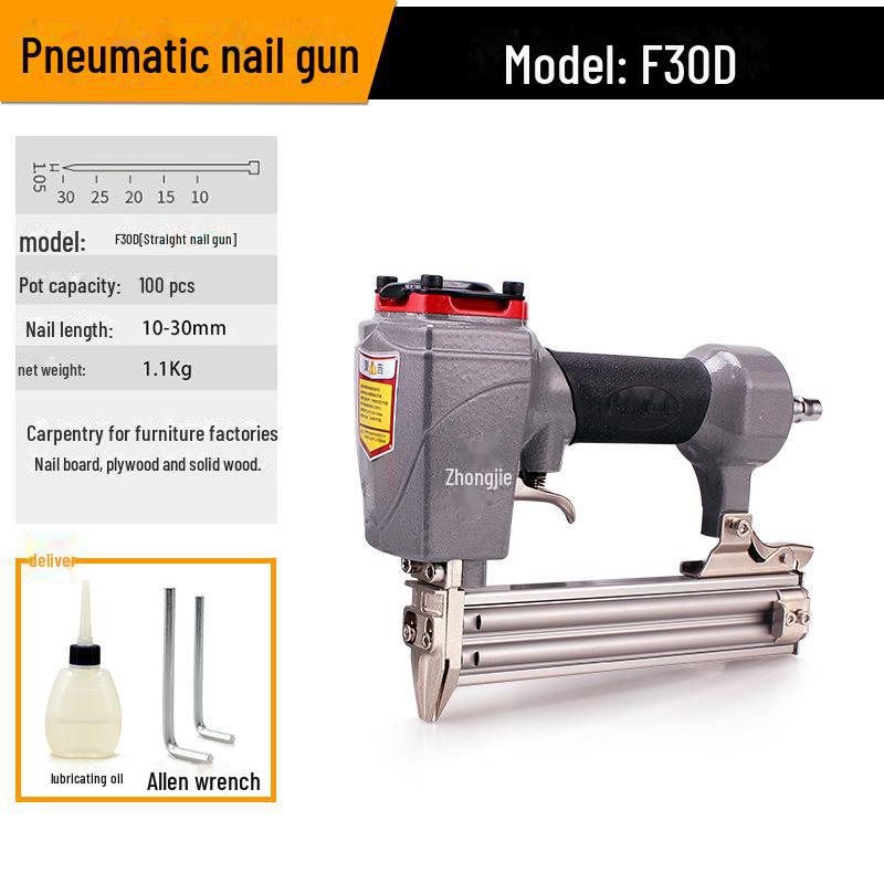 Гвоздезабивной пистолет Zhongjie: Модели F30, 625 Mosquito, 1013 Yard, T64 Steel, Coil и Steel Row.