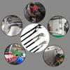 8"/10"/12" Heavy-Duty Quick Pipe Wrench - Chrome Vanadium Adjustable Jaw Clamp Pliers for Plumbing Repair Opening Kit