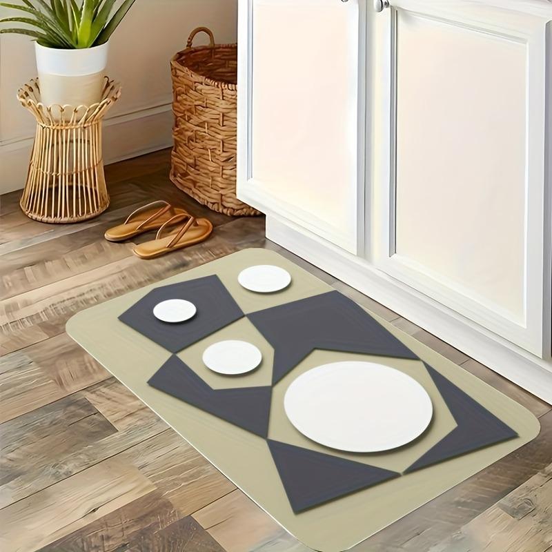 1 шт. Коврик для кухни с рисунком лодки, Нескользящий придверный коврик, Поп-дизайн, Коврик для ванной, Коврик для ванной, Ковер для дома, Раковина, Прачечная, Декор