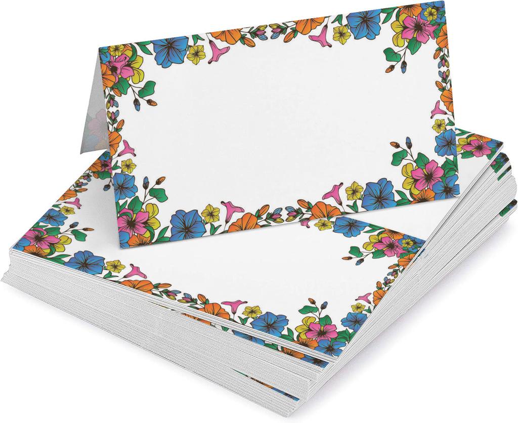 Inkdotpot Упаковка из 24 печатных палаточных столиков, карточки с местами для сервировки стола на свадьбу, именные карточки для сопровождения свадьбы на День Благодарения