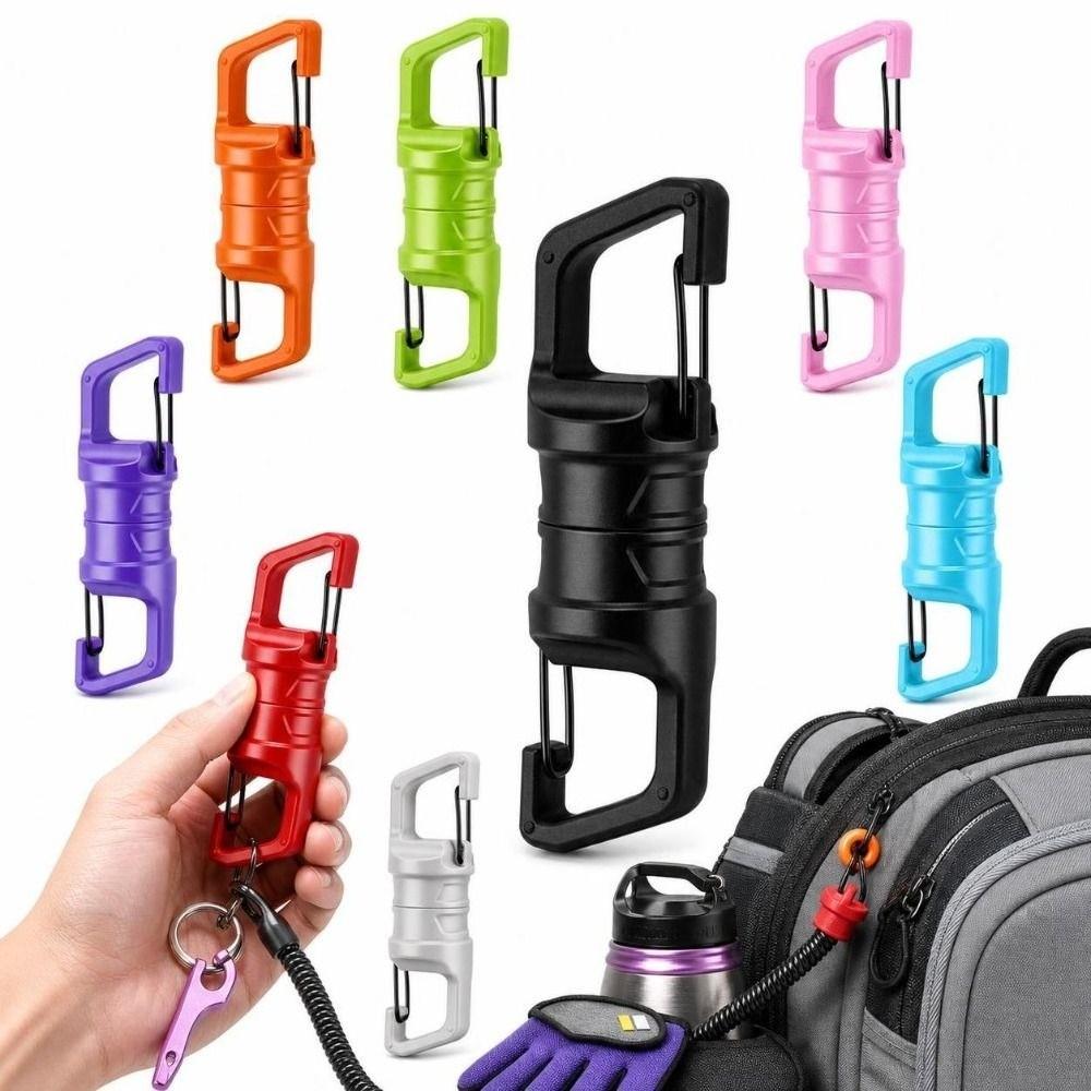 Compact Lure Magnetic Telescopic Buckle Lightweight Fishing Tackle Buckle Outdoor Fishing