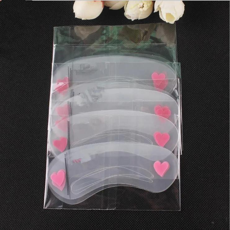 Hot Sale 30pcs  3 Types Eyebrow Shaping Stencils Thrush Card Tool Card Template Assisted Device Card Easy Makeup Beauty Girl
