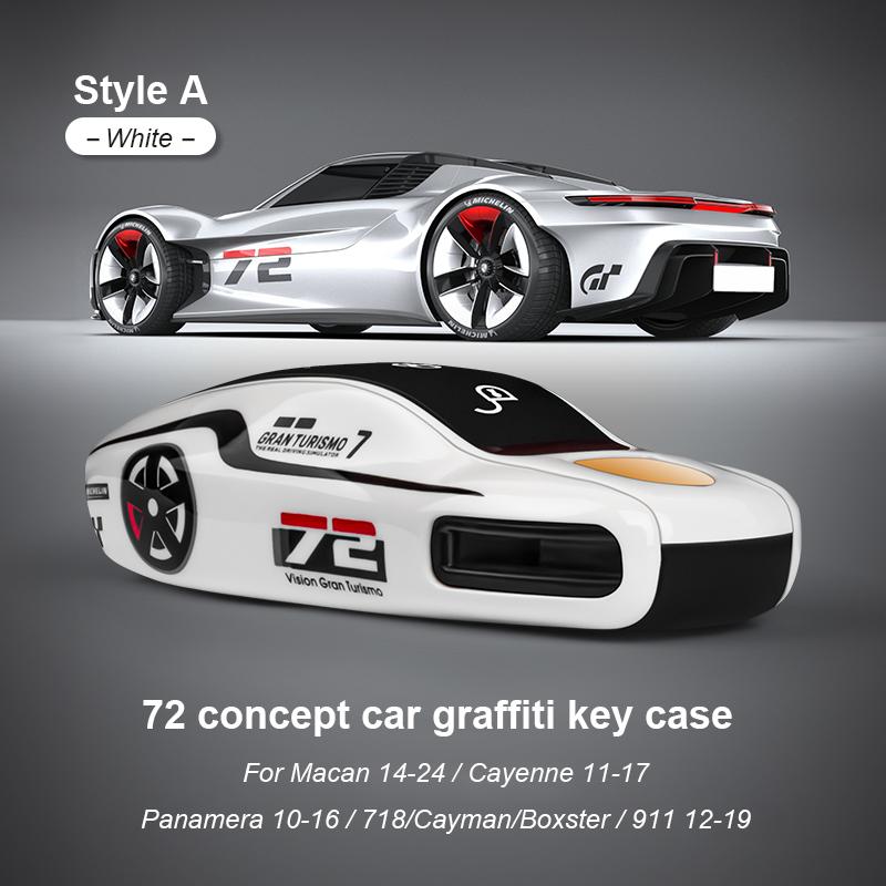 Для Porsche Panamera Cayenne Macan 718 Cayman Boxster 911 Taycan Автомобиль 92 Трек Чехол для Ключа Защитная Оболочка Чехол для Брелока Дистанционного Управления