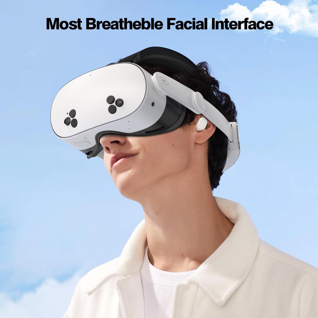 Комплект сменных масок для глаз и лица с защитой от света для Meta Quest 3S