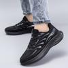 Новая весенняя мужская обувь дышащая, легкая, модная и простая трендовая обувь для молодежи сетчатые одинарные туфли спортивная обувь
