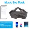 Silk   5.0 Wireless Eye Mask     Music   Eye Mask for Listening to Songs and Calls(Black )
