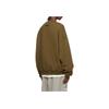Fear of God Мужские топы Essentials из флиса с круглым вырезом Olive Green 192BT246264F