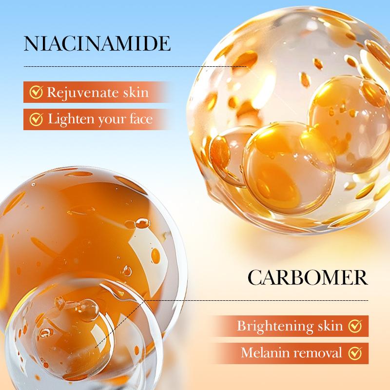 Оранжевый набор Vitamin C для осветления, 5 предметов – Увлажняющий набор для сияния кожи для быстрого эффекта и ежедневного увлажнения