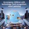 Робот для рисования для детей, обучающая игрушка со 100 карточками и 2 ручками, автоматическая покраска