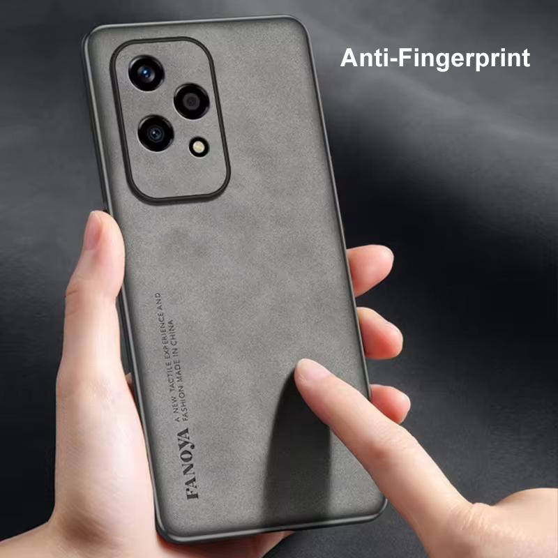 Для Huawei Honor 200 Lite 5g Pro Роскошный чехол из овчины на Honor200 200lite Мужской ретро деловой чехол-накладка Funda 2024