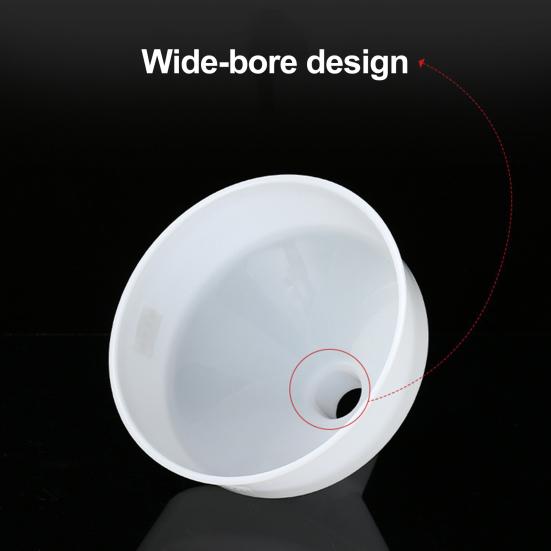 Набор пластиковых воронок пищевого класса с широким горлом для переливания жидкостей, масла, вина