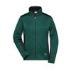 James and Nicholson Womens/Ladies Strong Knitted Fleece Jacket