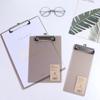 Блокнот для записей A4 A5 A6 Папка-файл с низкопрофильным золотым зажимом Органайзер для бумаги Меню Данные