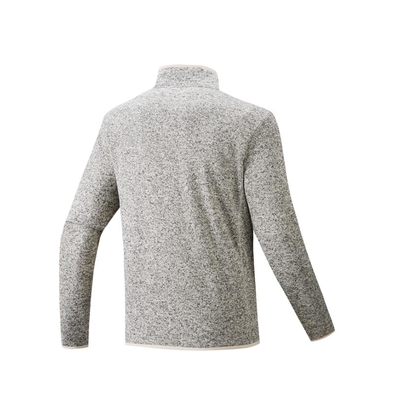 Anta Мужская куртка в минималистичном стиле для улицы, удобная, повседневная, универсальная, со стойкой 952546701-1