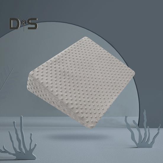 Подушка для младенцев с эффектом памяти, подушка для сна из пеноматериала, поддерживающая спину младенца со съемным чехлом для удобства кормления грудью, для ног и коленей детей