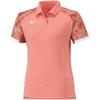 Table Tennis Game Short Polo JTTA Fiery Size XL Shirt, Sleeve, Collar, Moisture-Wicking, Quick-Drying, Certified, 82JAA210, Women's, Coral,
