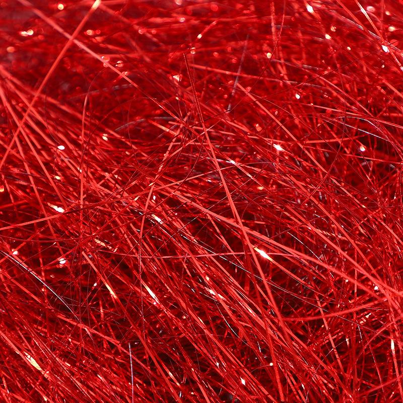 Наполнитель для подарочной коробки из измельченной бумаги из рафии, цветная симфония, прямой, высококачественный, косметический декоративный упаковочный материал 8 г