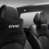 EAV3 Car Neck Pillows Both Side For Head Pain Relief Filled Fiber Car Pillow For Honda civic 10th 8th type r 2012 2018 2020
