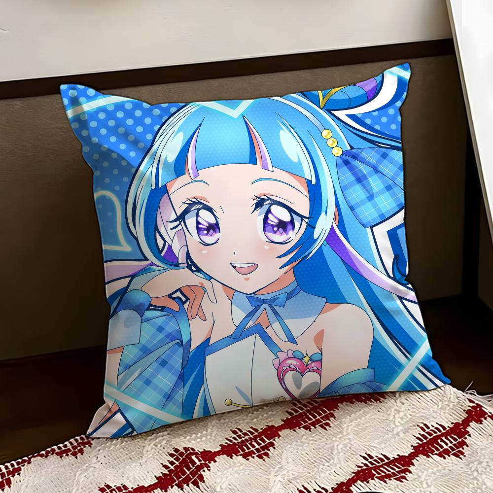 Чехол для подушки YYou and Idol PPretty Cure, двусторонний, мягкий, прочный, для дома, автомобиля, многоцелевой, для ежедневного комфорта