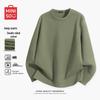MINISO Мужская зимняя теплая футболка с начесом, с длинным рукавом, базовый слой