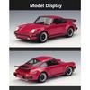 Welly 1/24 Scale 1974 Porsche 911 Turbo 3.0 Alloy Sports Car Model Diecast Metal Toy Vehicle Car Model Simulation Collection Kids Gift