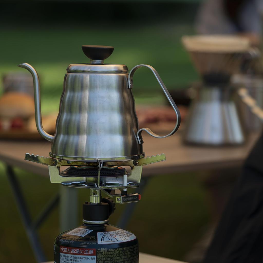 Hario V60 Metal Drip Kettle Vono Silver Practical Capacity 500ml Hairline Silver O-VKB-70-HSV